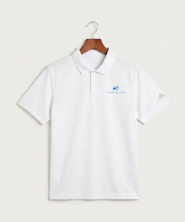 Leading Edge Team Store - White Polo - Left Chest