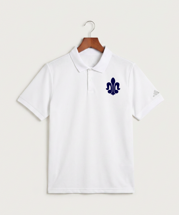 Saint Peter High School Athletics - White Polo - Left Chest