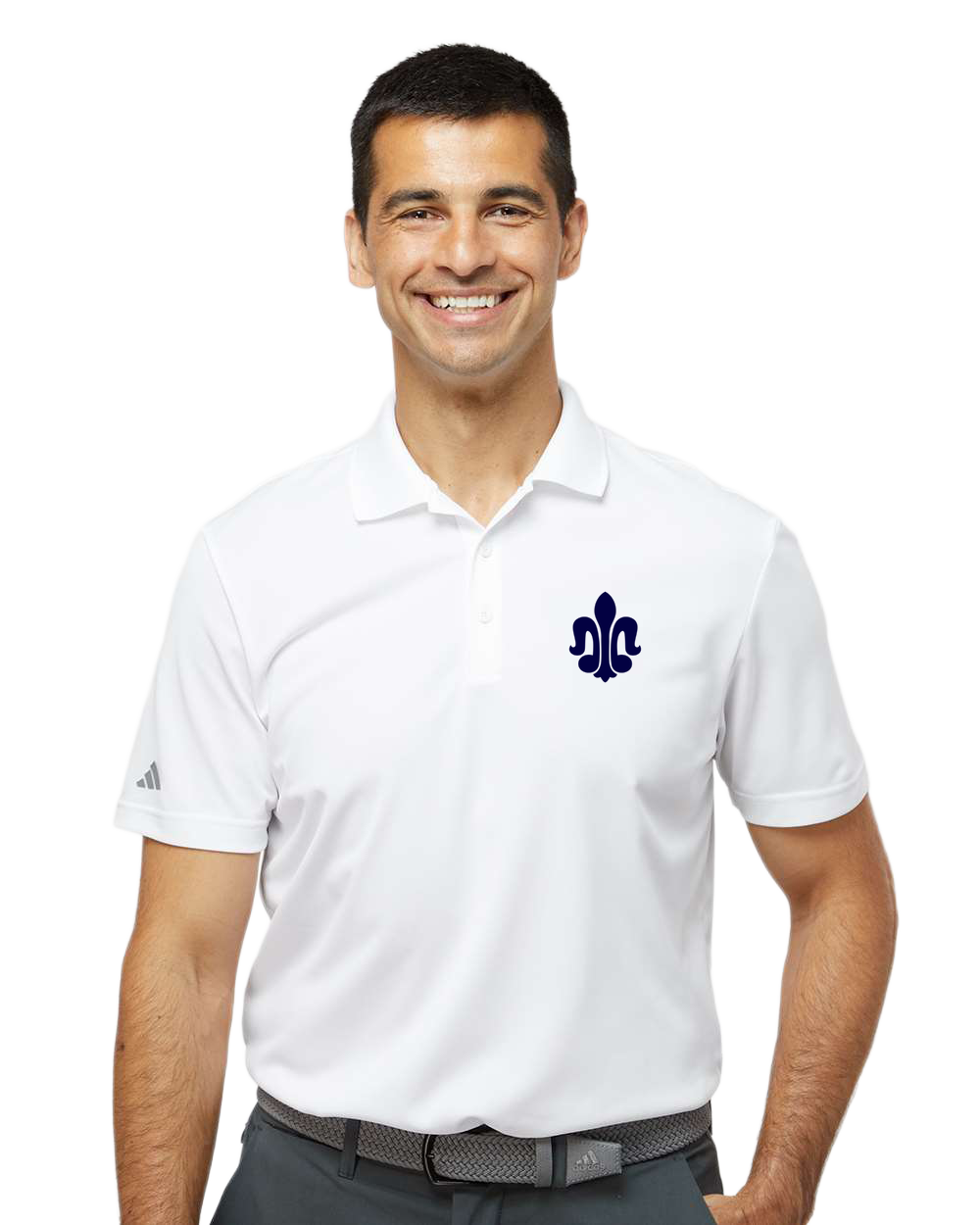 St. Peter Athletics - White Polo - Left Chest