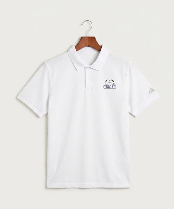 Walker Hackensack Akeley Volleyball (Girls) - White Polo - Left Chest