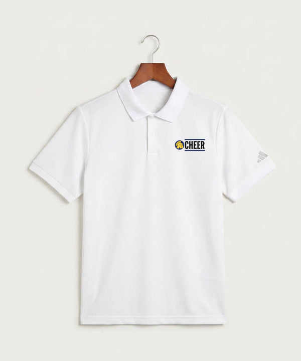 Wausau West High School Cheer - White Polo - Left Chest
