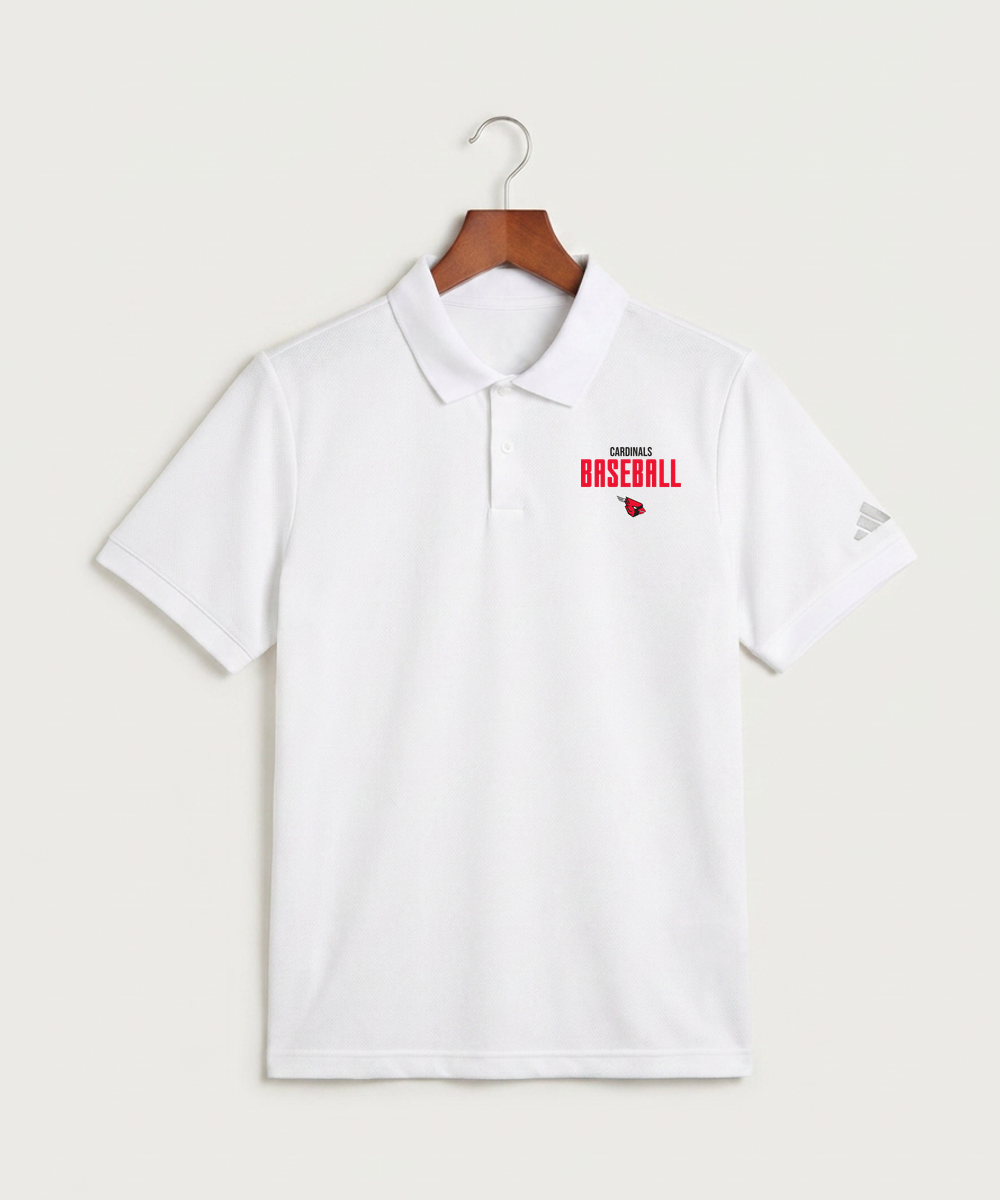 Forreston Baseball - White Polo - Left Chest