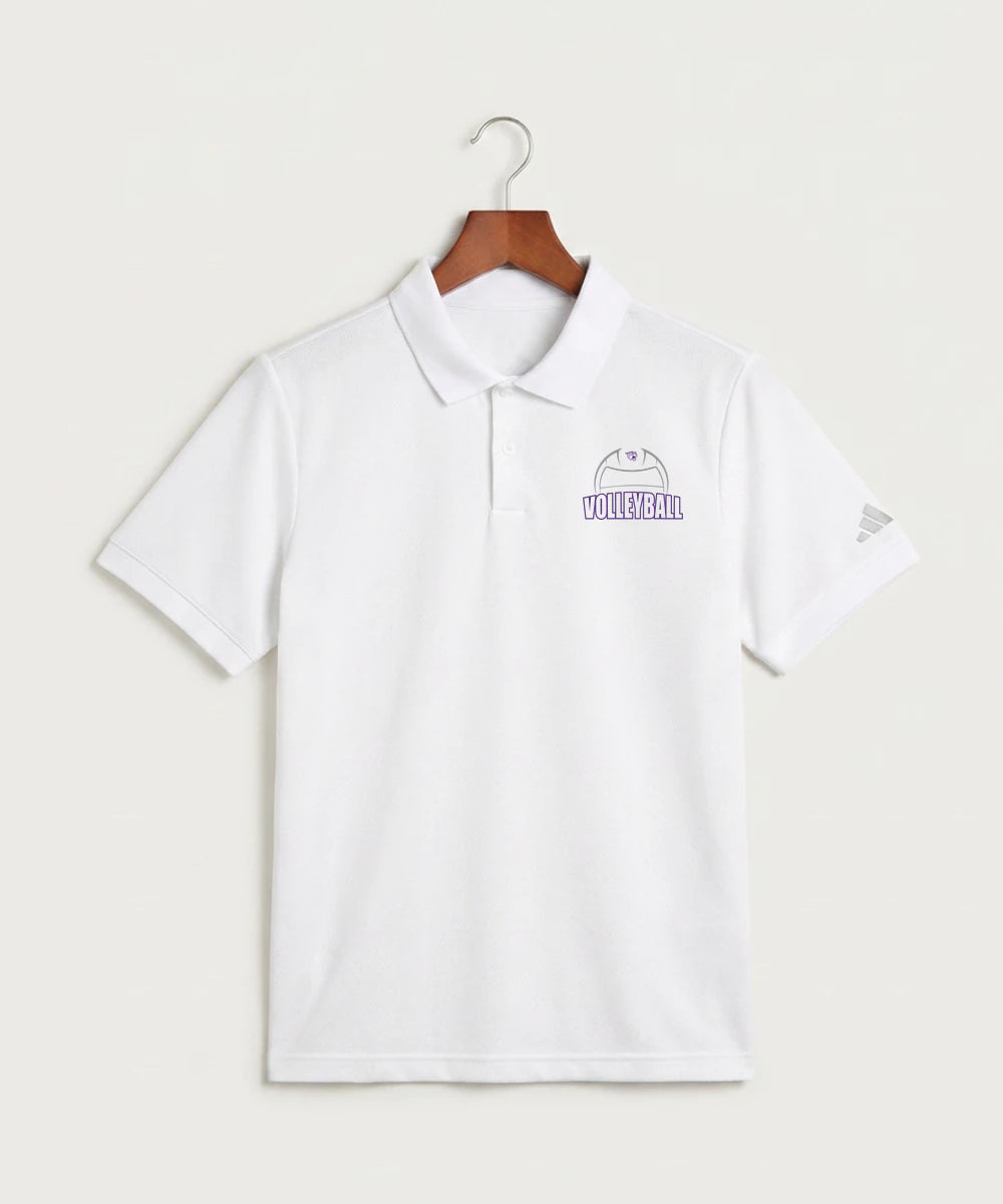 Goodhue High School Volleyball (Girls) - White Polo - Left Chest