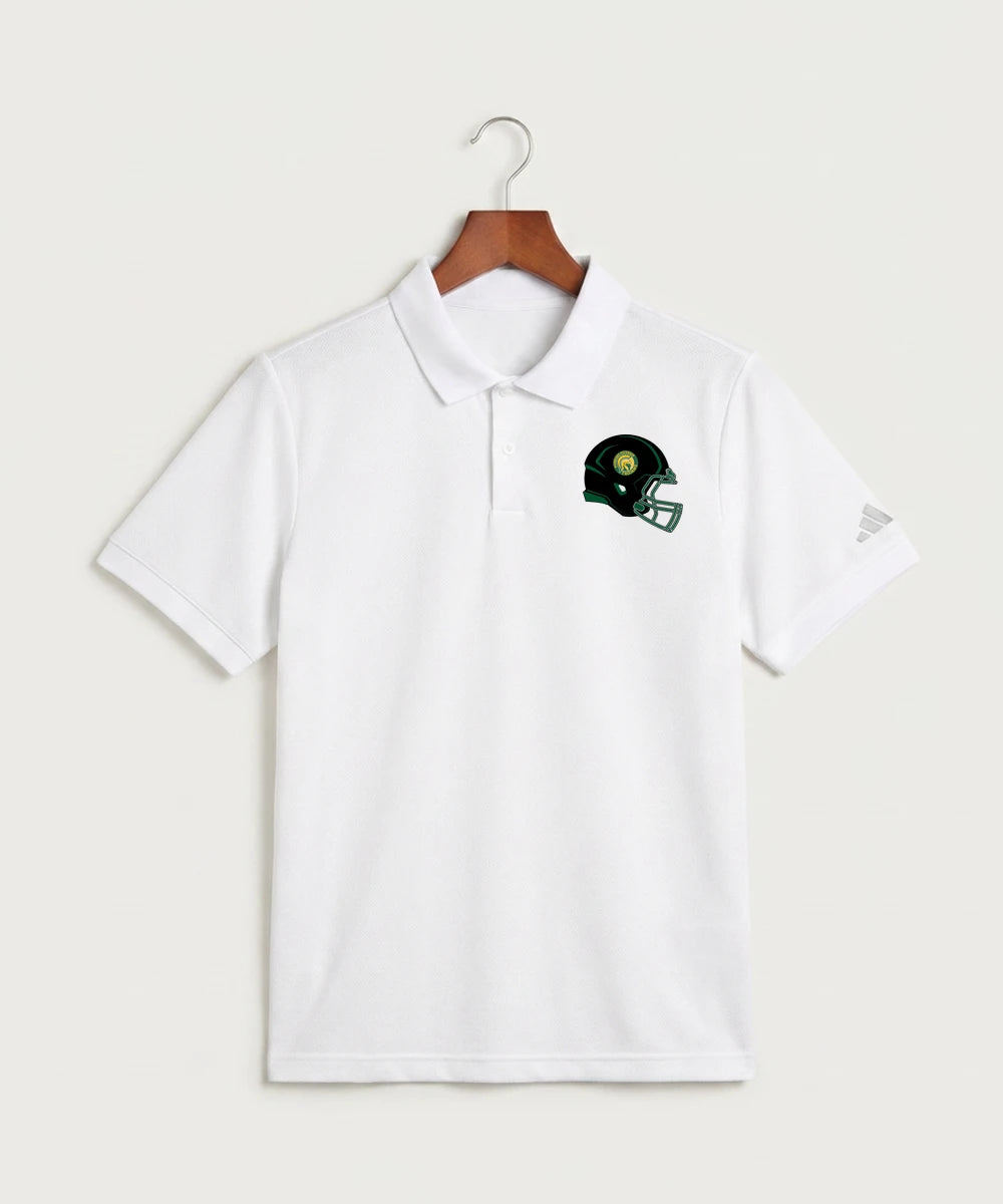 Rushford Peterson High School Football (Boys) - White Polo - Left Chest