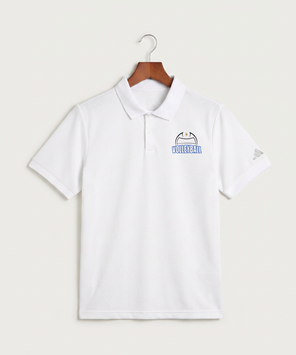 Hayfield High School Volleyball (Girls) - White Polo - Left Chest