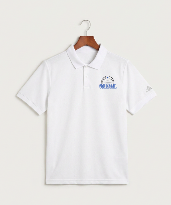 Owatonna High School Volleyball (Girls) - White Polo - Left Chest