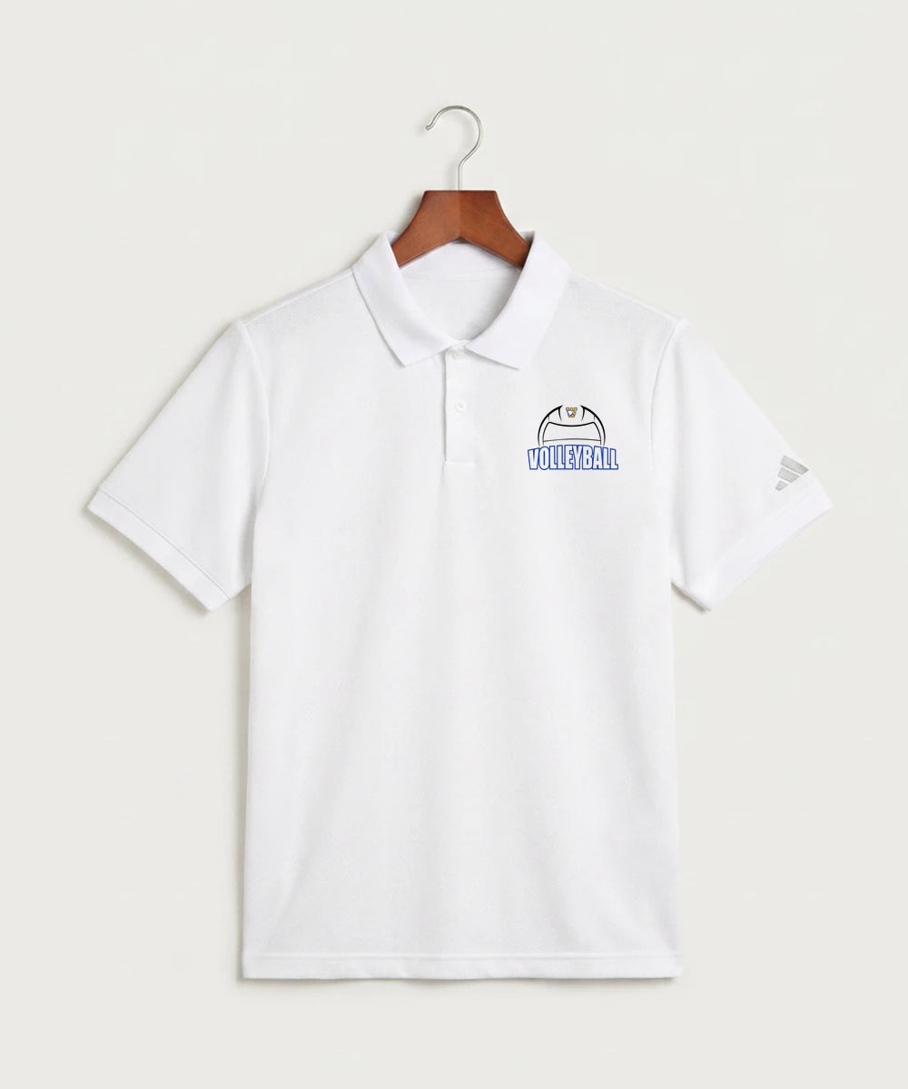 Windom Area High School Volleyball (Girls) - White Polo - Left Chest