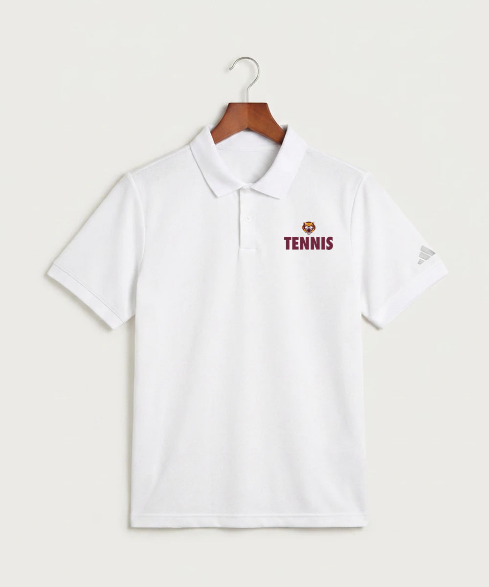 Stewartville High School Tennis (Coed) - White Polo - Left Chest
