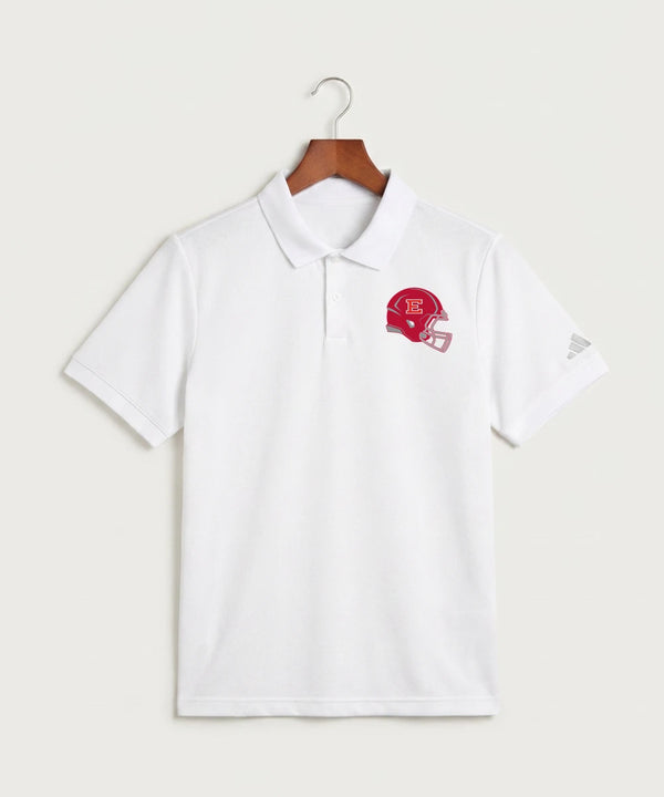 Duluth East High School Football (Boys) - White Polo - Left Chest