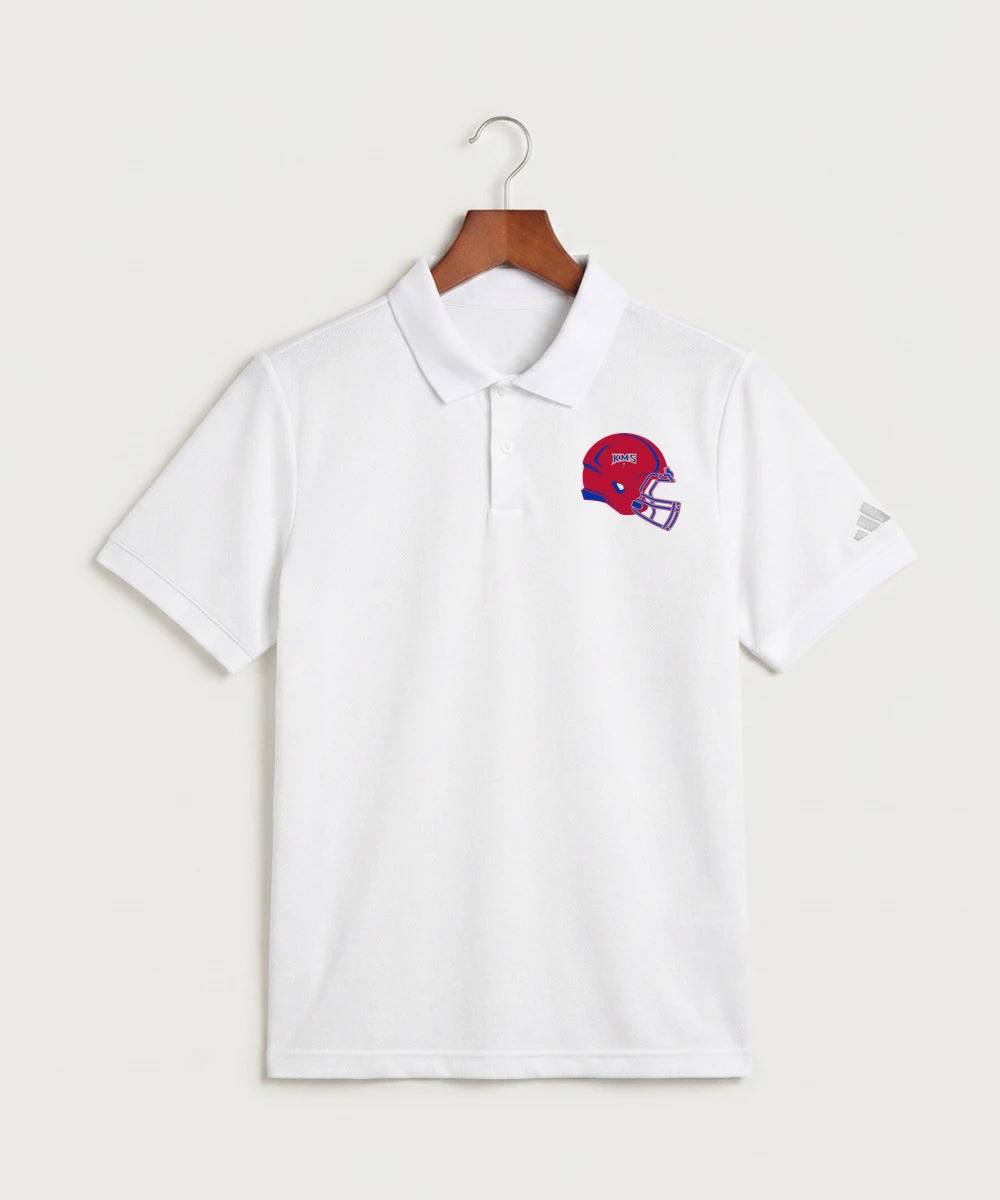 Kerkhoven-Murdock-Sunburg High School Football (Boys) - White Polo - Left Chest