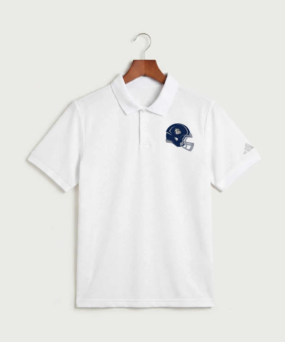 Sargent County High School Football (Boys) - White Polo - Left Chest