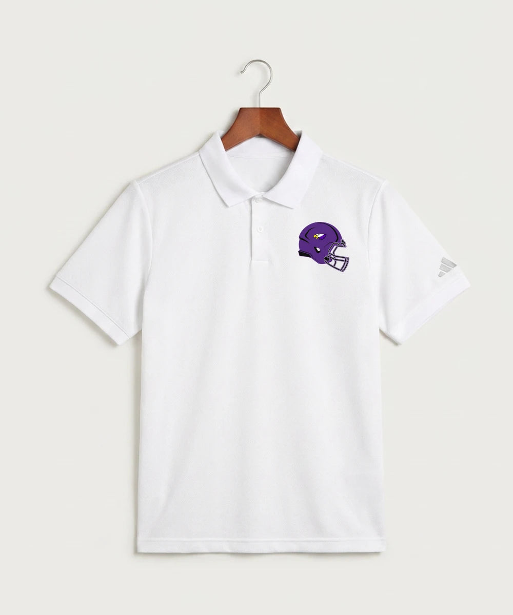 Red Wing High School Football - White Polo - Left Chest