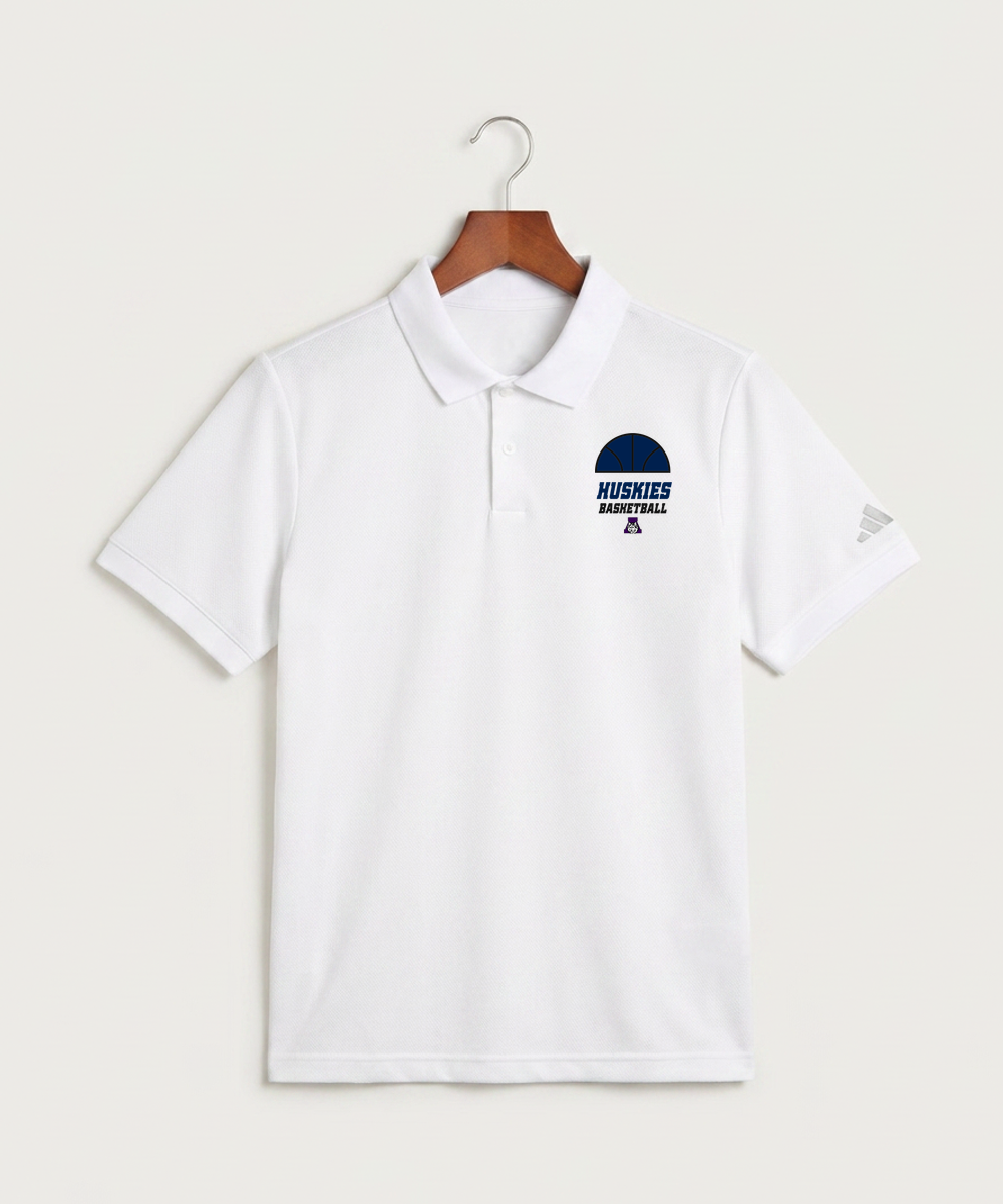 Albany High School Basketball (Boys) - White Polo - Left Chest