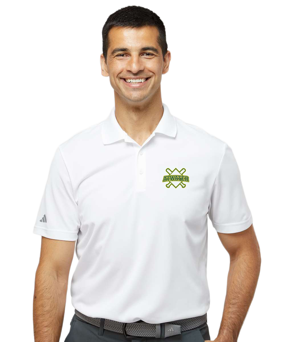 Atwater Baseball - White Polo - Left Chest