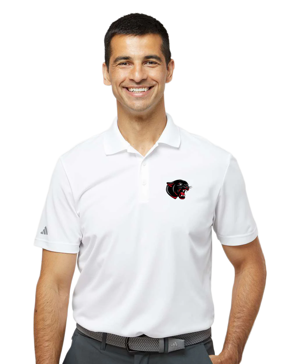 Tracy-Milroy-Balaton Track - White Polo - Left Chest