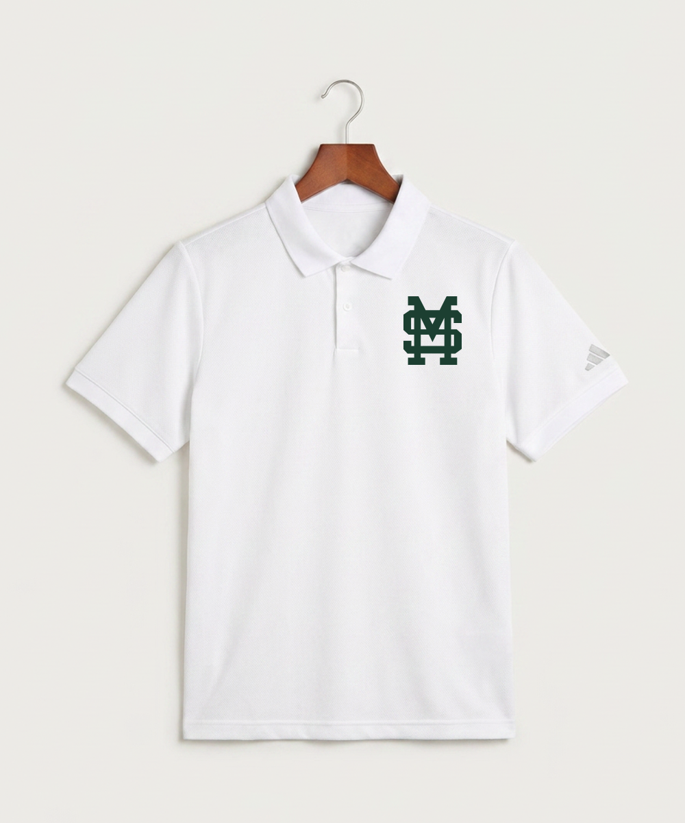 Sleepy Eye St. Mary's High School Athletics Coed - White Polo - Left Chest