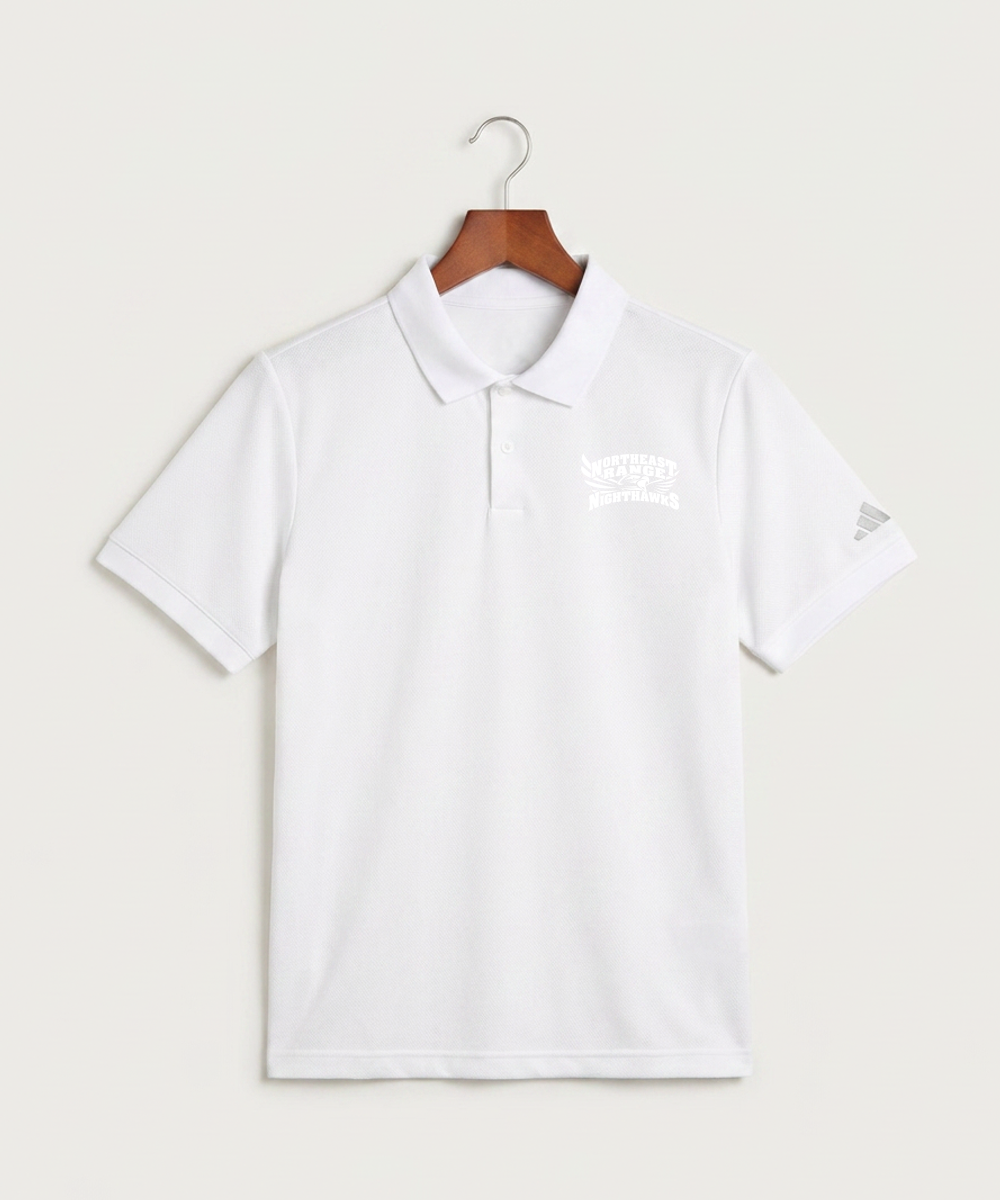 Northeast Range High School Volleyball (Girls) - White Polo - Left Chest
