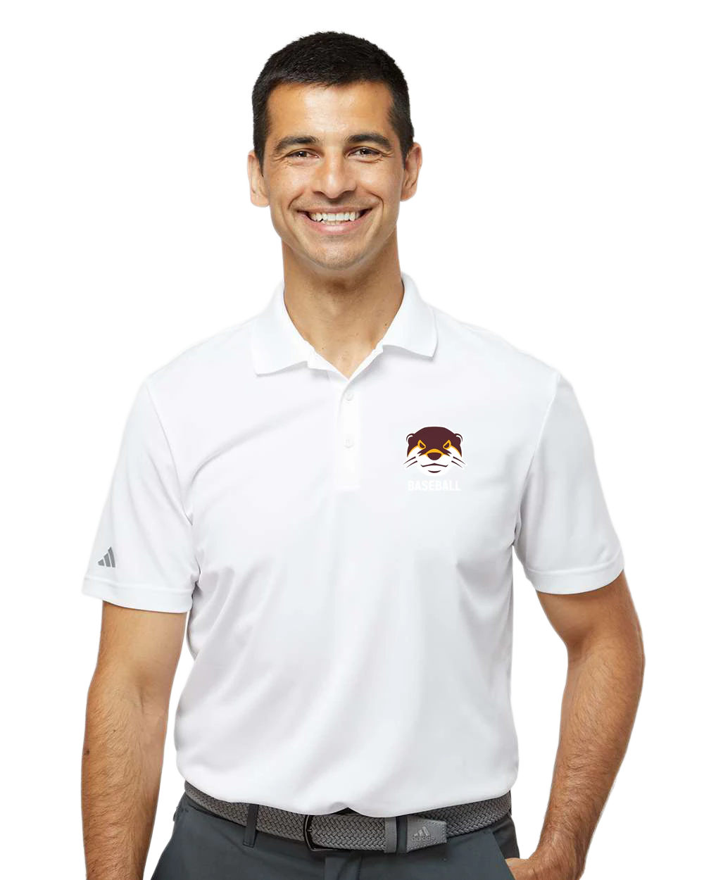 Fergus Falls Baseball - White Polo - Left Chest
