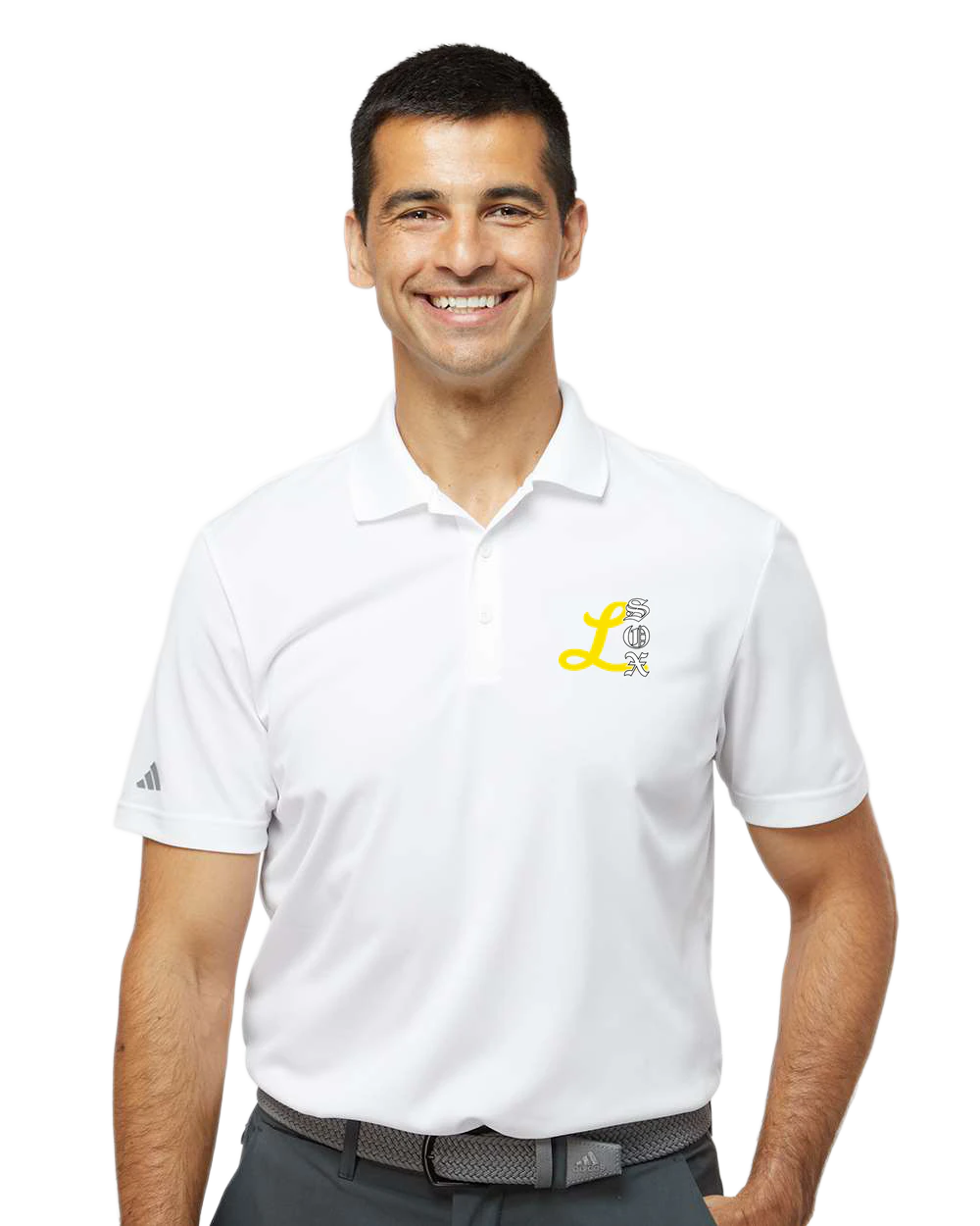 Lamberton LongSox Baseball - White Polo - Left Chest