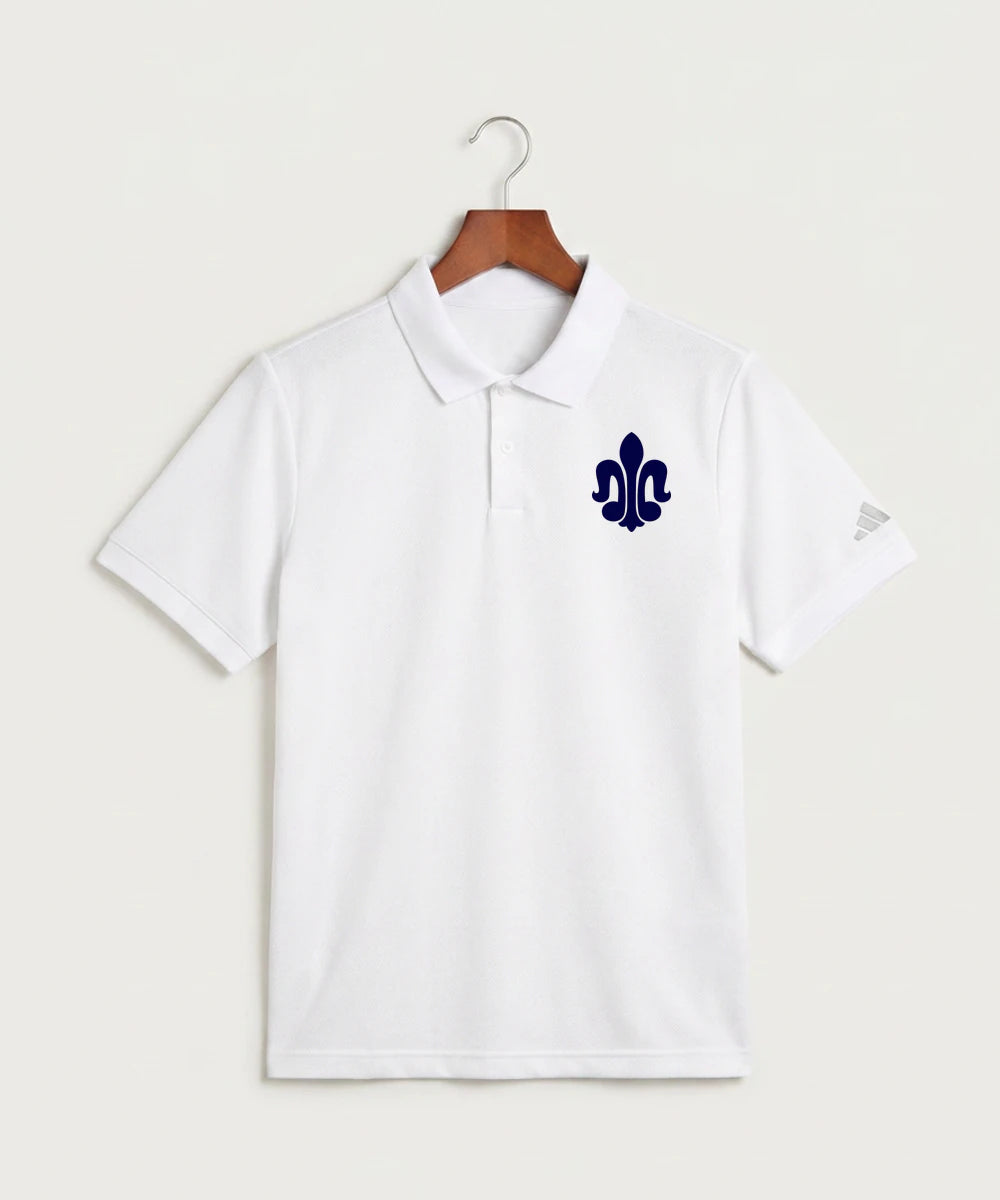 Saint Peter High School Athletics - White Polo - Left Chest