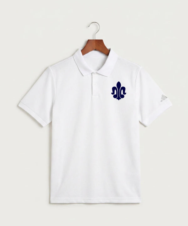 Saint Peter High School Athletics - White Polo - Left Chest