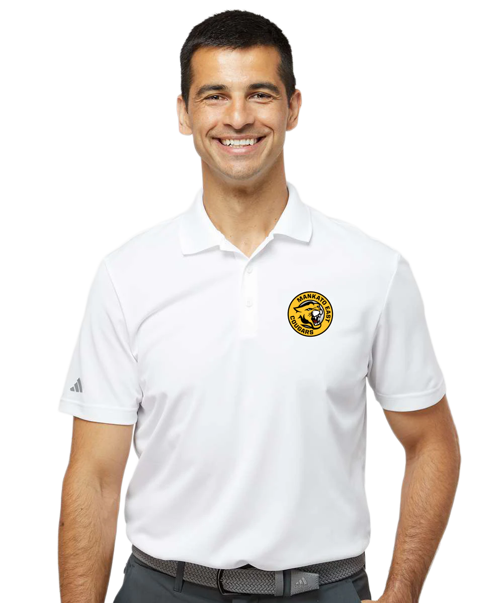 Mankato East Spring - White Polo - Left Chest