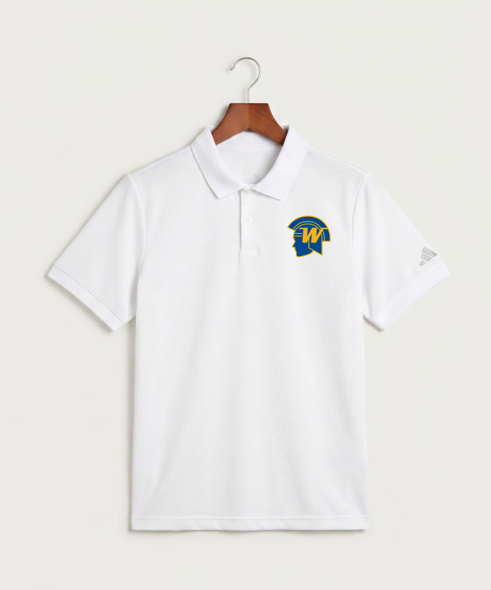 Wayzata High School Football (Boys) - White Polo - Left Chest