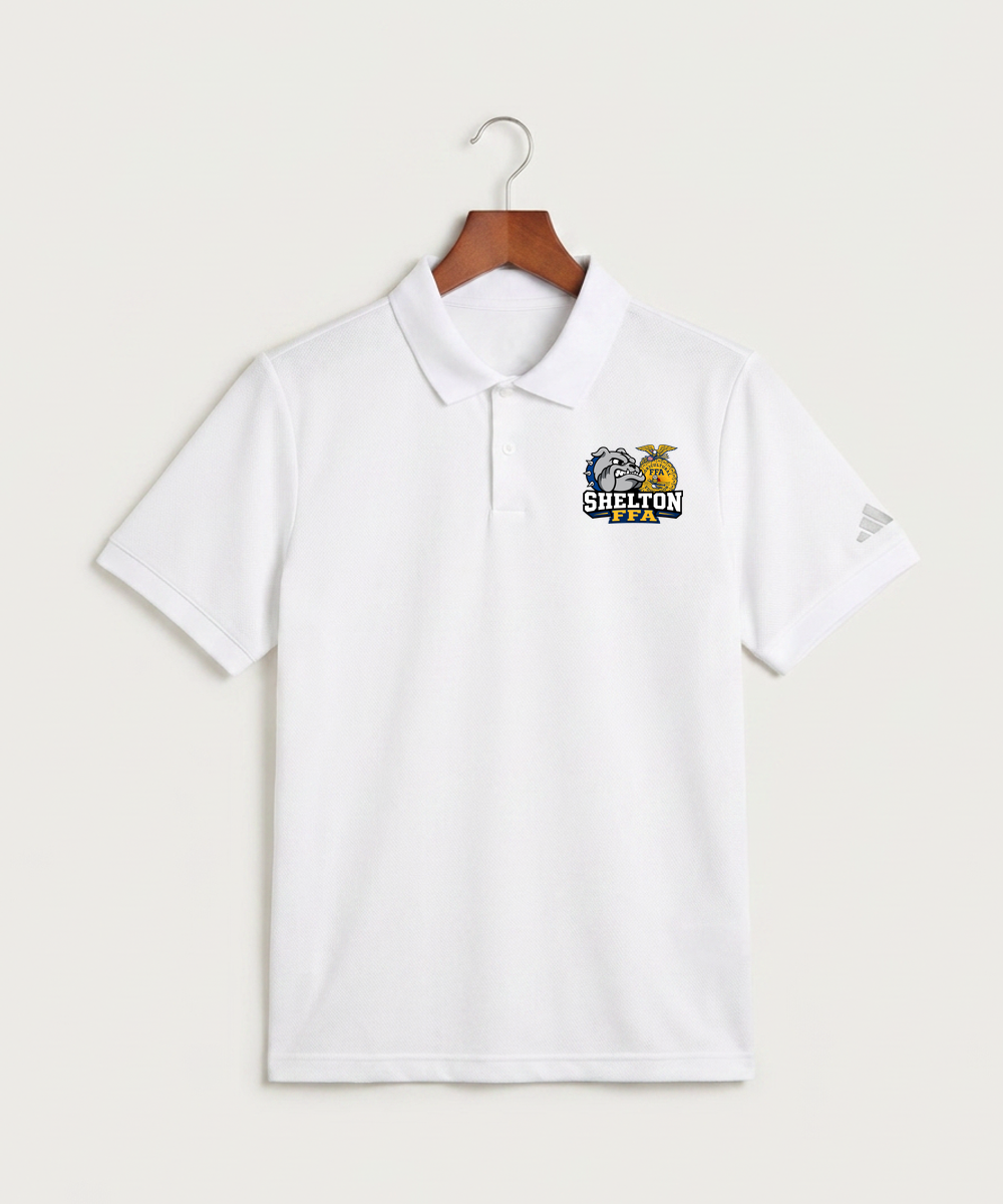 Shelton High School FFA general - White Polo - Left Chest