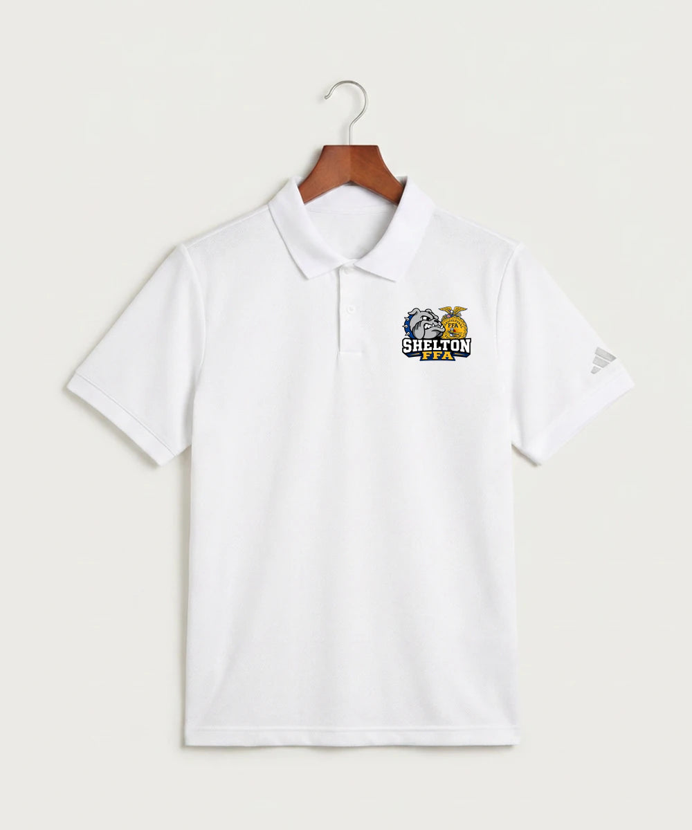 Shelton High School FFA general - White Polo - Left Chest