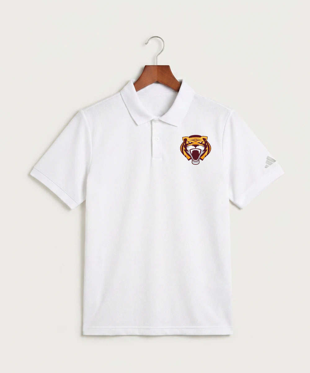 Stewartville High School Tennis (Coed) - White Polo - Left Chest