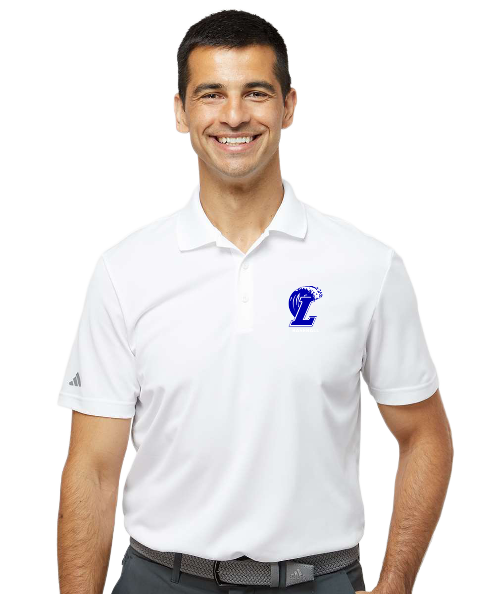 Lakeview Baseball - White Polo - Left Chest
