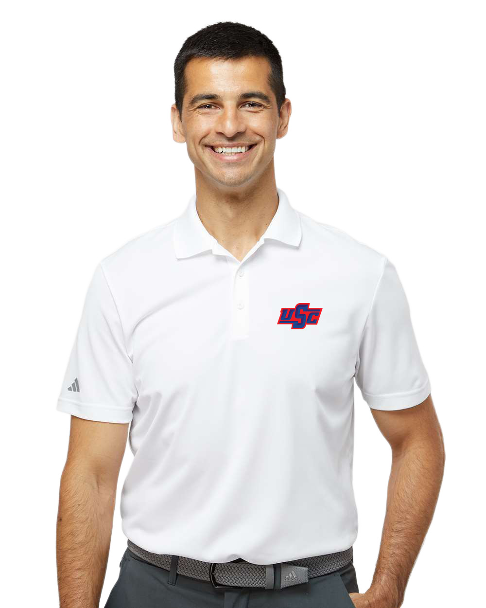 Wells Baseball & Softball - White Polo - Left Chest