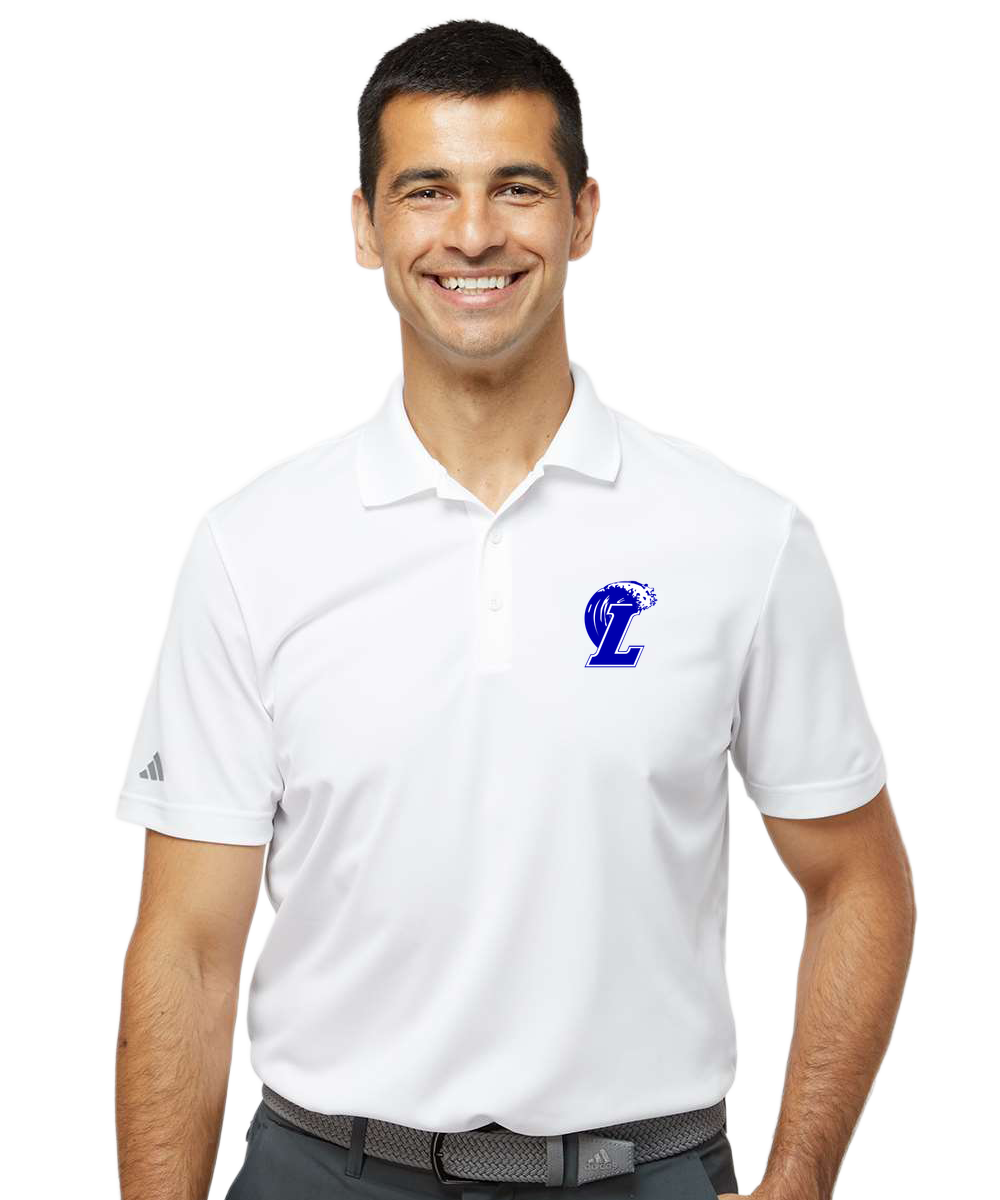 Lakeview Football - White Polo - Left Chest