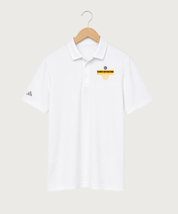 Davenport North High School Basketball Team Store - White Polo