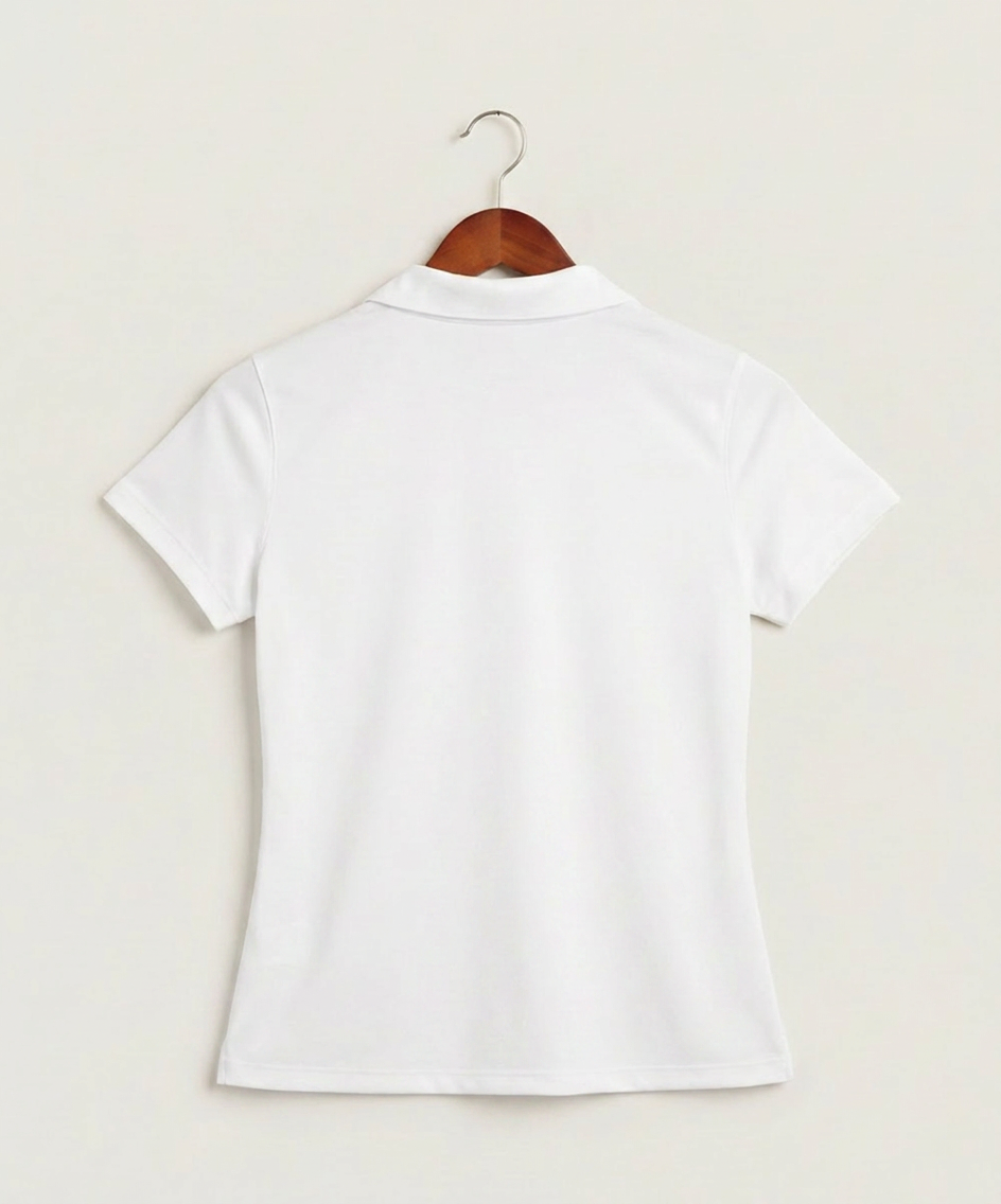 Waterville-Elysian-Morristown High School Football (Boys) - White Polo - Left Chest (back)