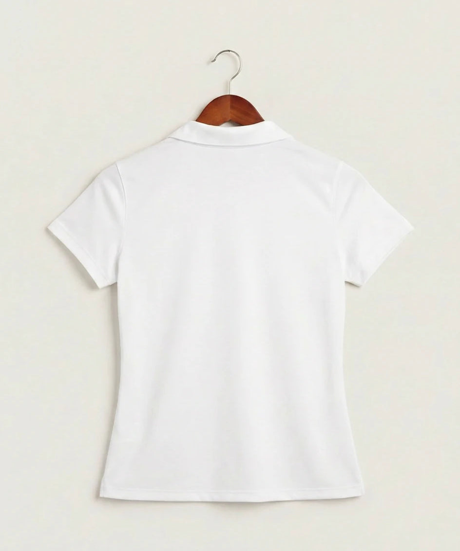 Ashwaubenon High School — Spirit Store - White Polo - Left Chest (back)