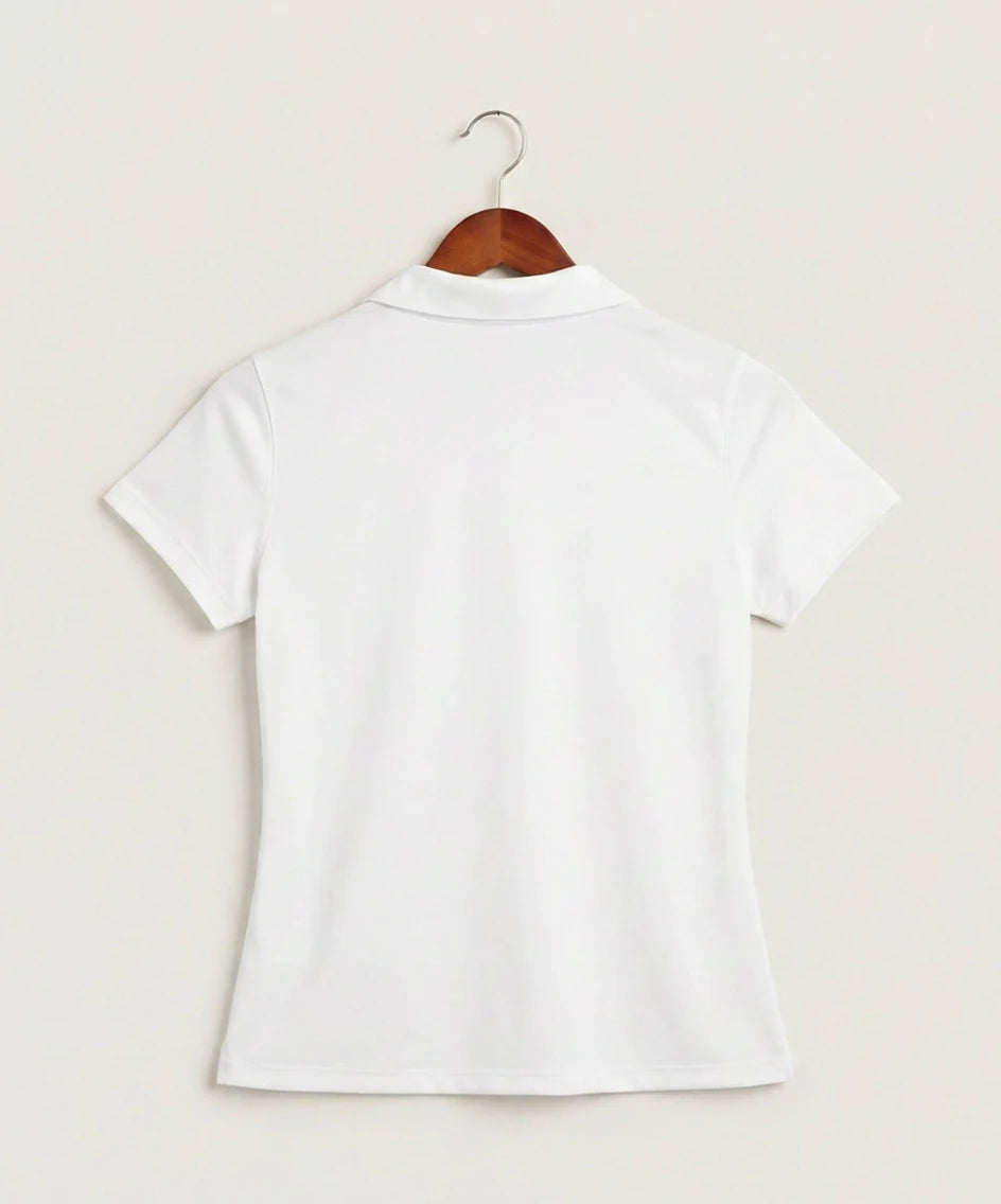 Ashwaubenon High School — Spirit Store - White Polo - Left Chest (back)