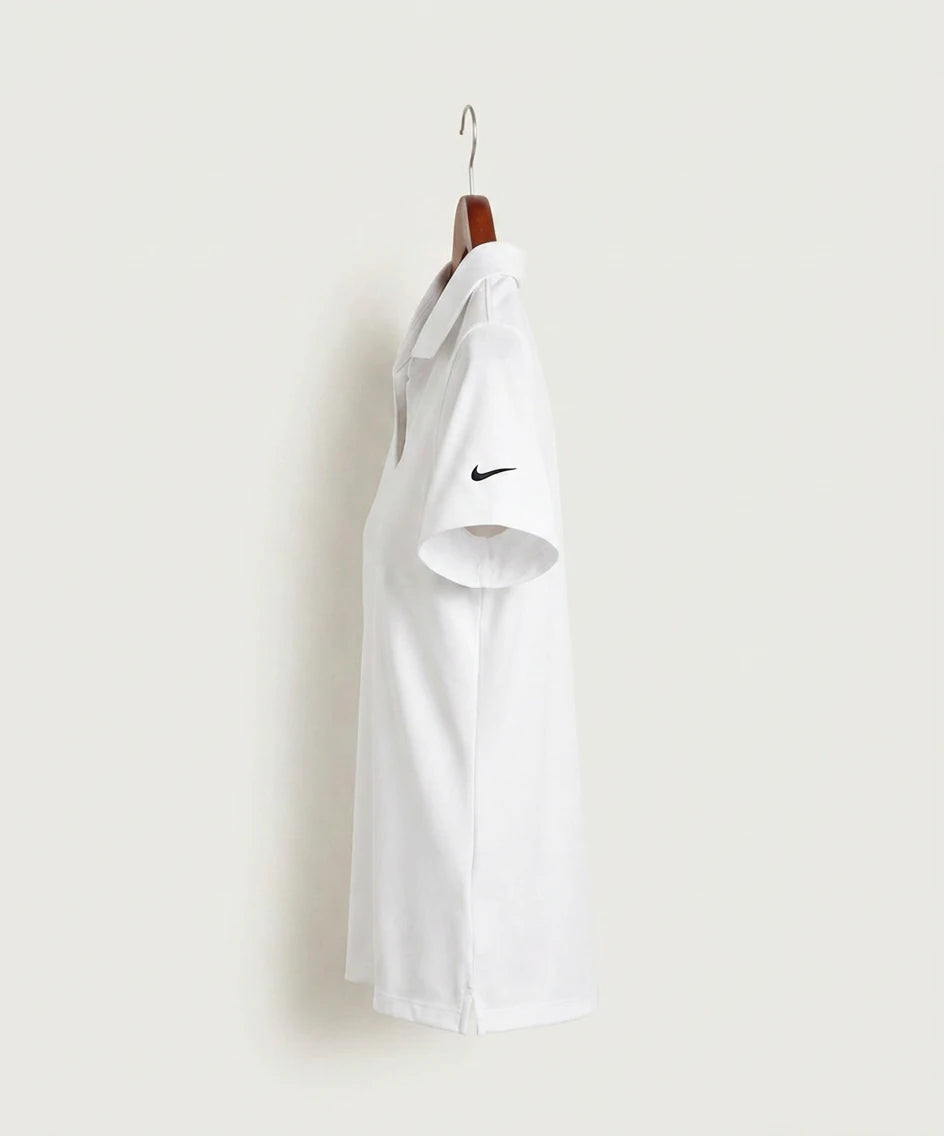 Moline Cheer general - White Polo - Left Chest (side)