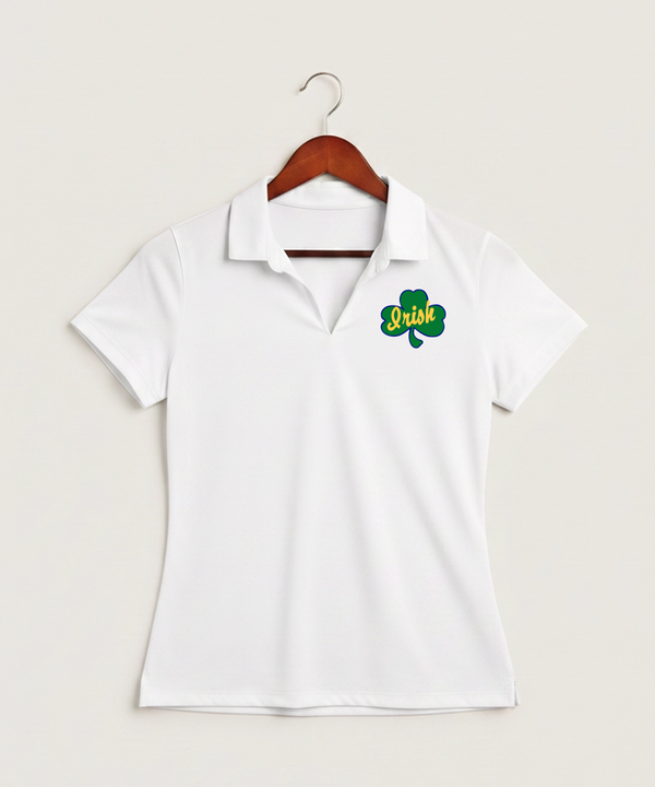 Rosemount High School Volleyball (Girls) - White Polo - Left Chest