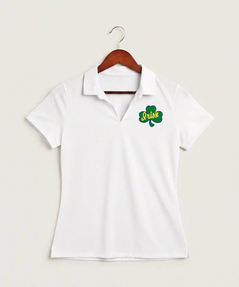 Rosemount High School Volleyball (Girls) - White Polo - Left Chest