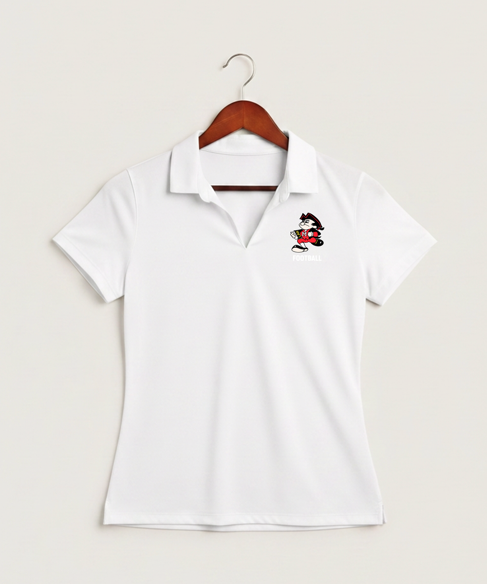 John Marshall High School Basketball (Boys) - White Polo - Left Chest