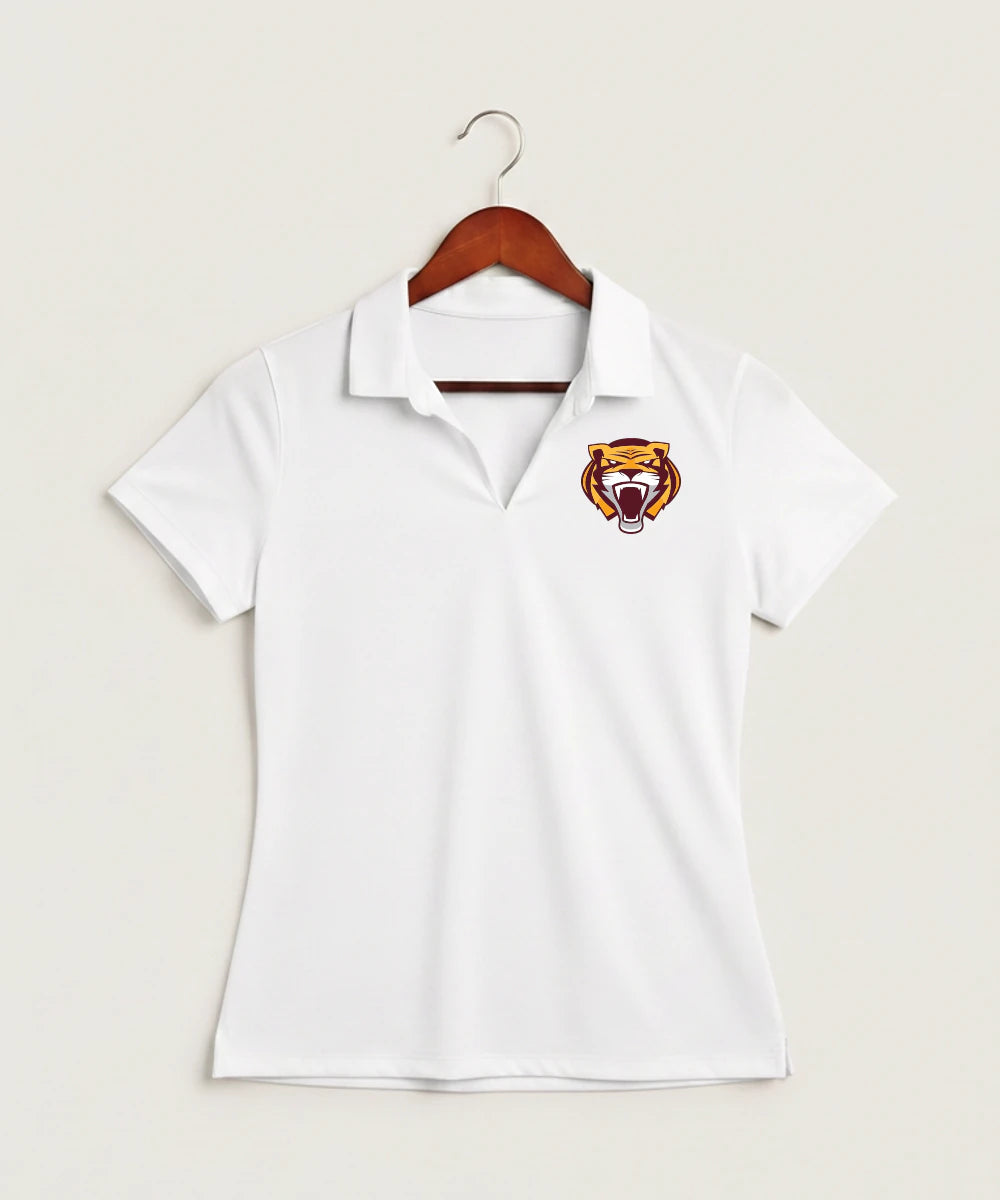 Stewartville High School Tennis (Coed) - White Polo - Left Chest