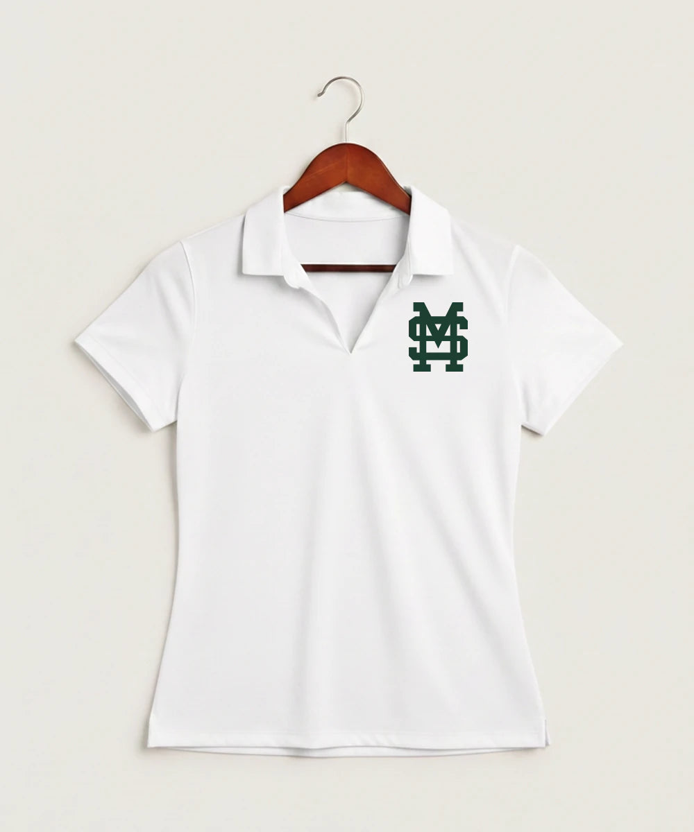 Sleepy Eye St. Mary's High School Athletics Coed - White Polo - Left Chest