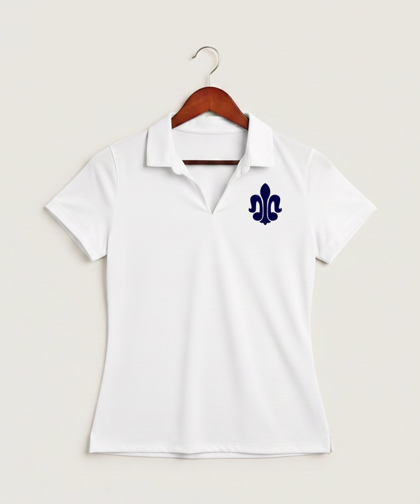Saint Peter High School Athletics - White Polo - Left Chest