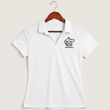 Polo HS Football general - White Polo - Left Chest