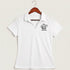 Polo HS Football general - White Polo - Left Chest