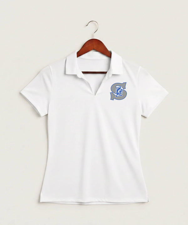 Green Bay Southwest High School Volleyball (Girls) - White Polo - Left Chest