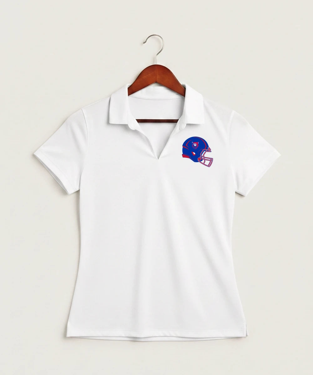 Bertha Hewitt High School Football (Boys) - White Polo - Left Chest