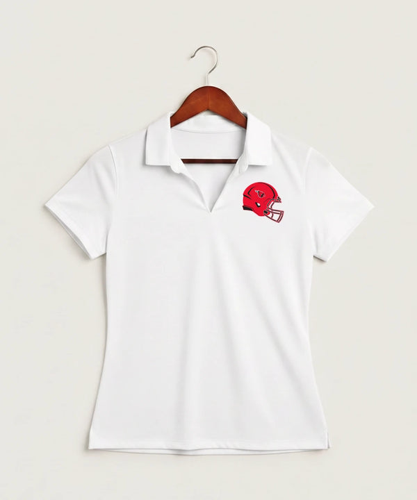 Forreston Football - White Polo - Left Chest