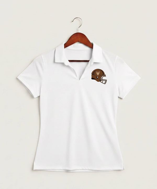 Ada Borup High School Football (Boys) - White Polo - Left Chest